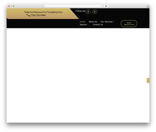 WordPress theme Divine Threading - divinethreading.com