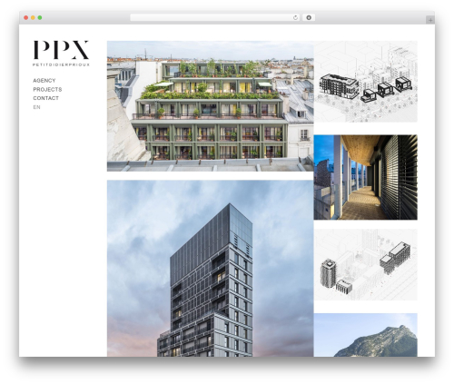 WordPress theme HyperX - petitdidierprioux.com