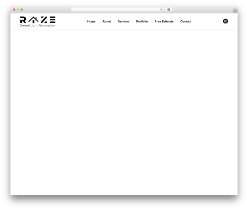 WordPress theme Next Nova Tech - razereno.com