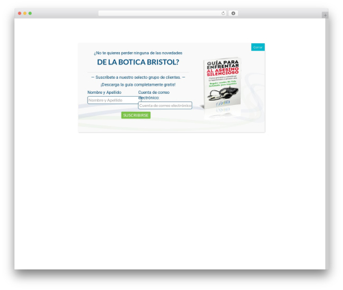 WordPress theme theme51254 - boticabristol.com