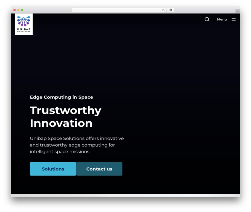 WordPress theme Unibap - unibap.com