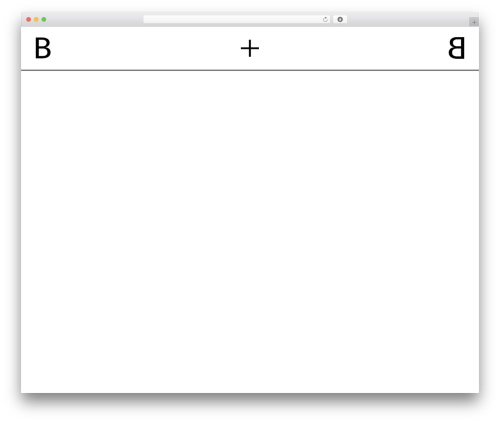 B+B WordPress theme - bplusb.nl