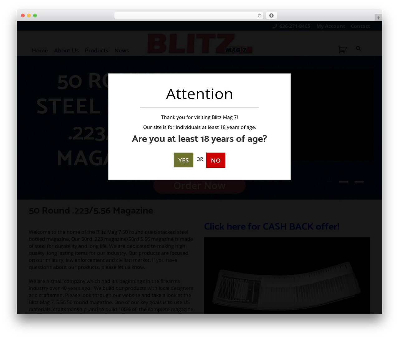 blitz WordPress theme design - blitzmag7.com
