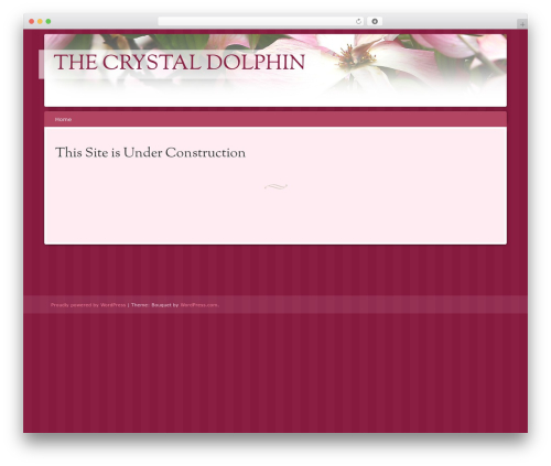 Bouquet WP template - thecrystaldolphin.us