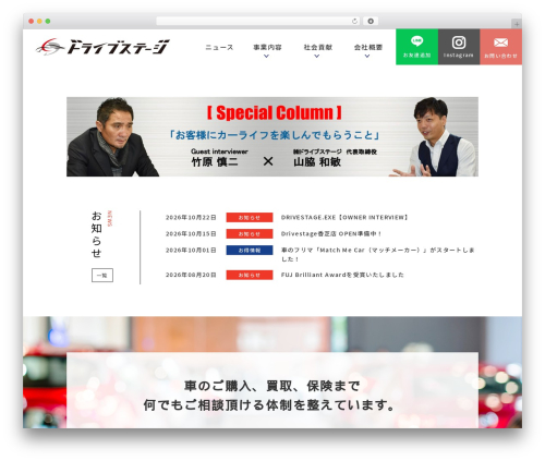 customTheme WordPress theme - drivestage.com