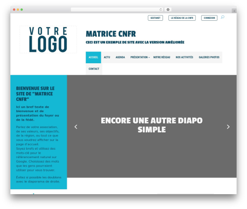 Divi WordPress theme - monsite.foyersruraux.org