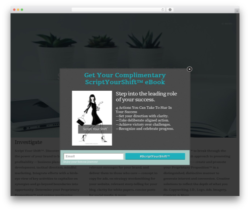 Form WordPress theme - tamaraparisio.com