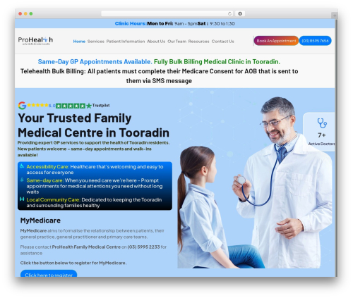 Team (team-showcase) free WordPress plugin - prohealthtooradin.com.au