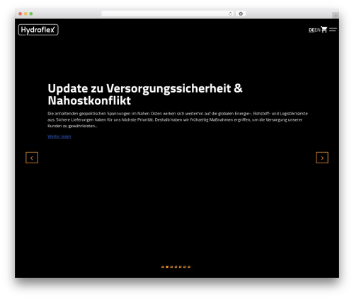 Hydroflex Template WordPress theme - www.hydroflex-group.com