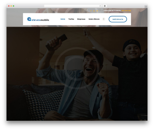 MaxiNet premium WordPress theme - elevenmobile.es