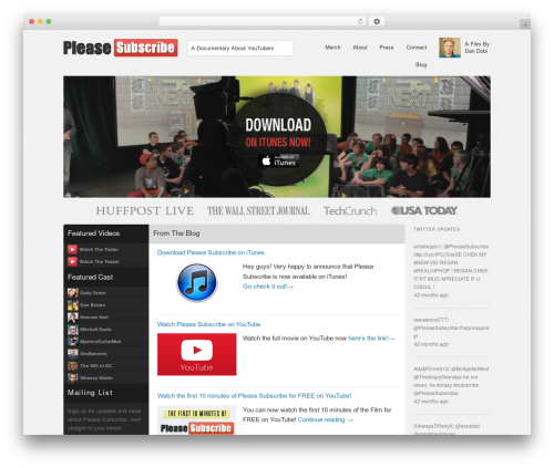 Nivo slider for wordpress WordPress plugin - pleasesubscribefilm.com