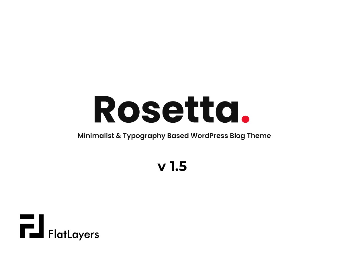 rosetta WordPress theme by FlatLayers