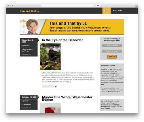 Skeptical theme WordPress - thisandthatbyjl.com