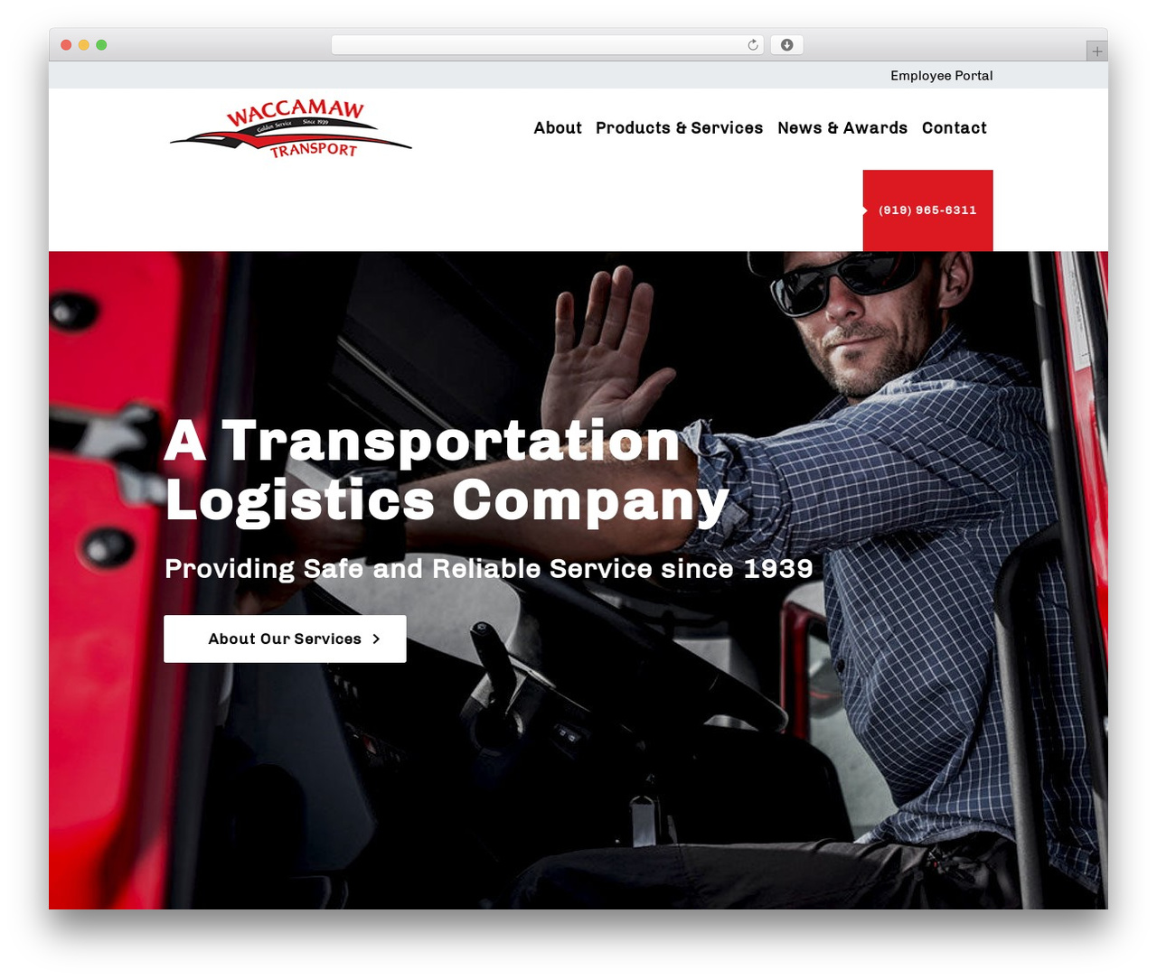 Thee  WordPress Theme WordPress page theme - waccamawtransport.com