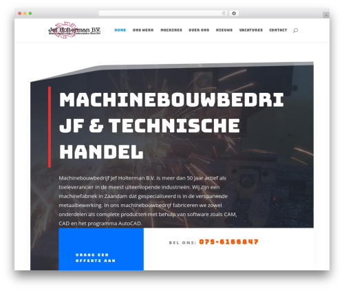 Theme WordPress ME. Theme - jefholterman.nl