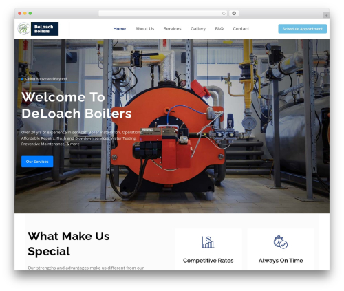 Ova career WordPress plugin - deloachboilers.com
