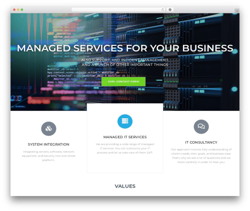 WordPress theme Flexor - troubleshooter.me