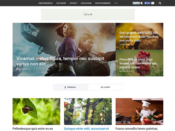 WordPress theme Fastforward WordPress theme Fastforward