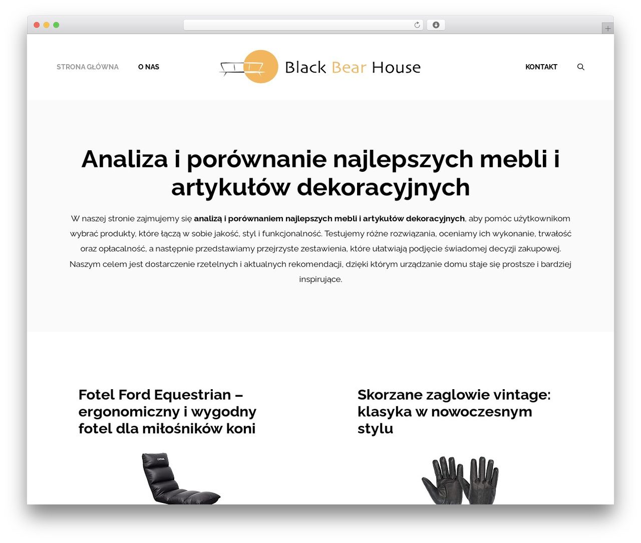 WordPress theme GeneratePress - blackbearhouse.pl