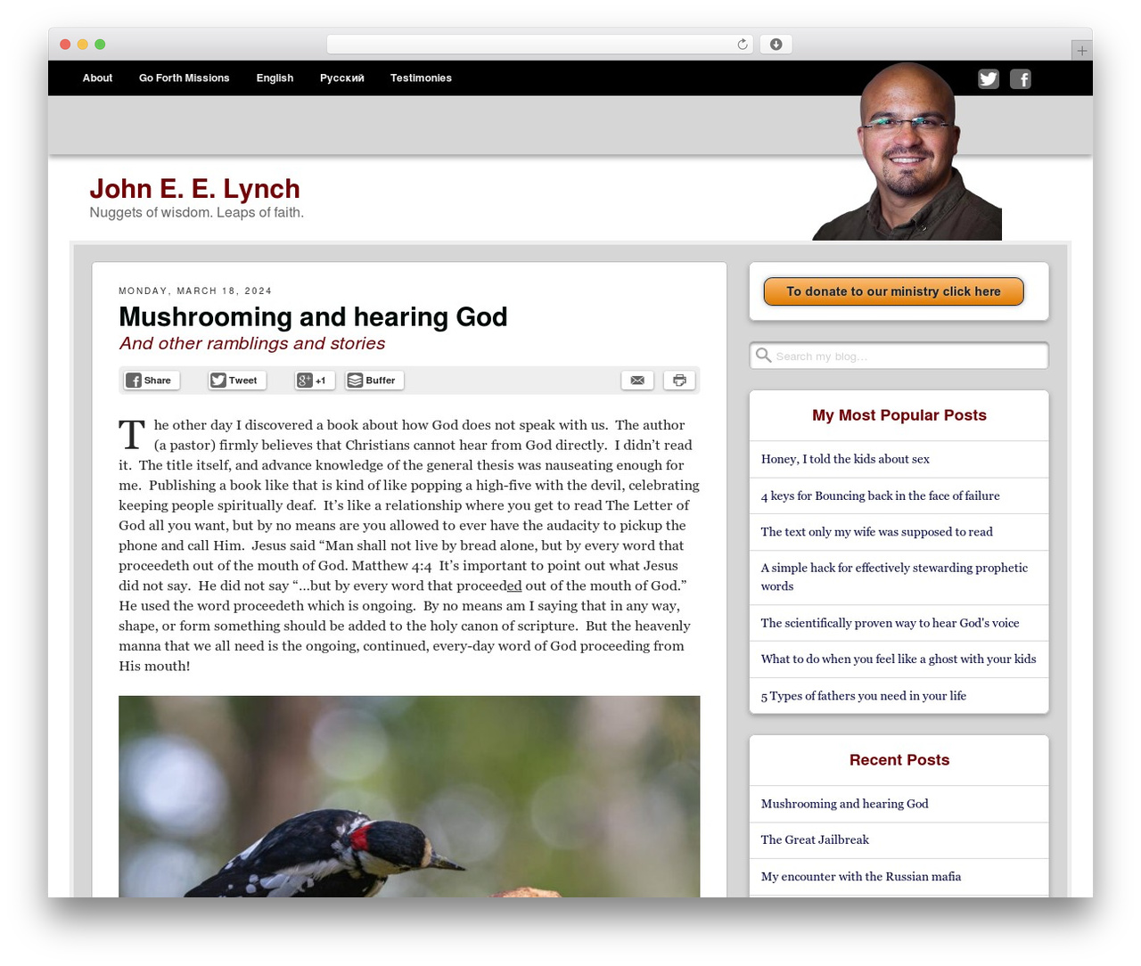 WordPress theme Get Noticed! - thejohnlynch.com/en WordPress theme Get Noticed! - thejohnlynch.com/en