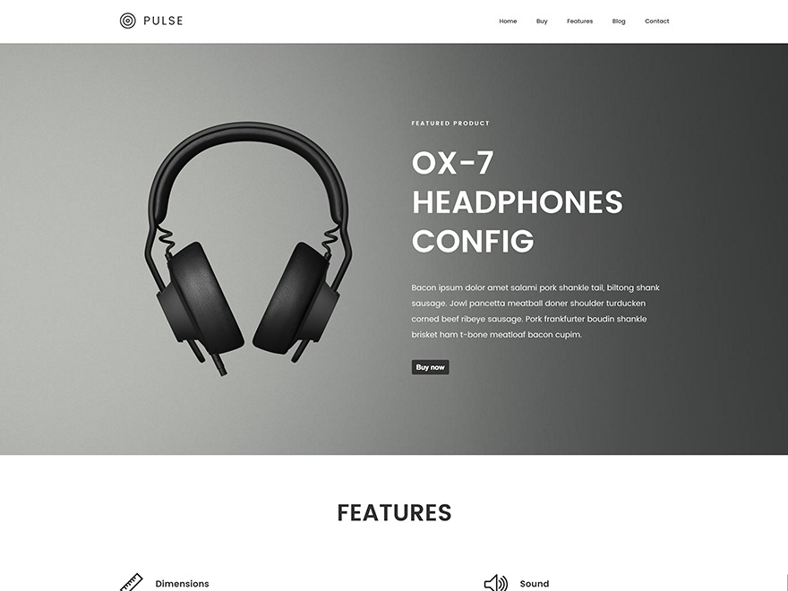 WordPress theme Pulse by UltraLinx