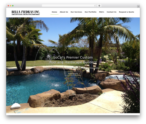 WordPress website theme Lightning - bellapiedras.com