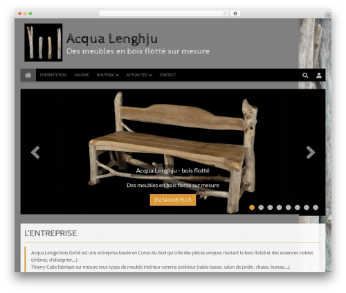6temflex WordPress theme - acqualenghju-boisflotte.com