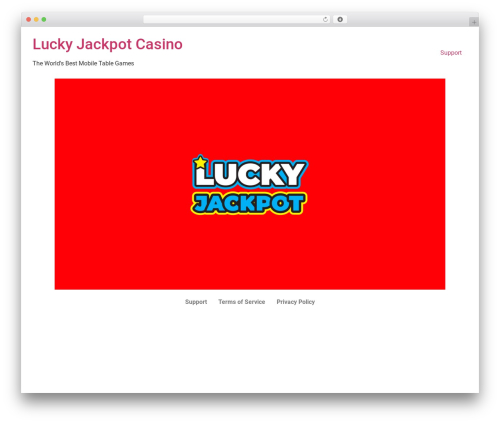 Hello Elementor WordPress theme - luckyjackpotcasino.com