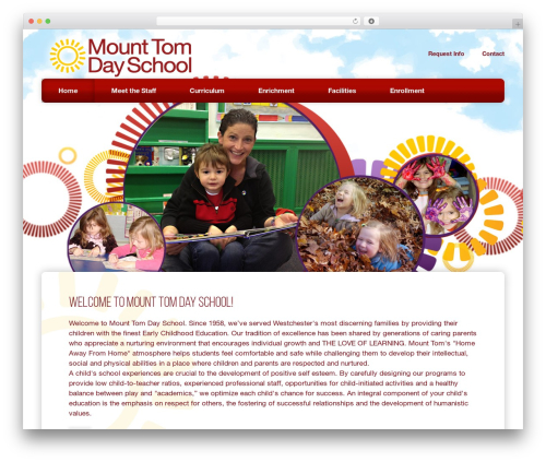 mounttom WordPress theme - mounttomdayschool.com