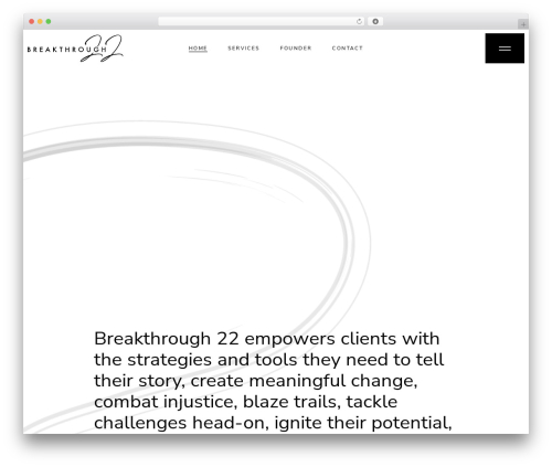 Quart WordPress theme - breakthrough22.com