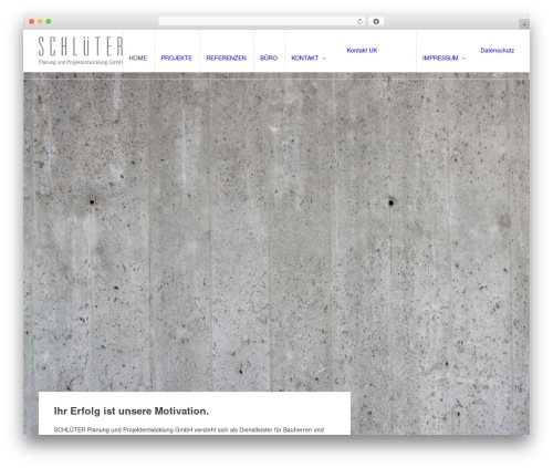 Schlueter WordPress theme - schlueter-pp.com