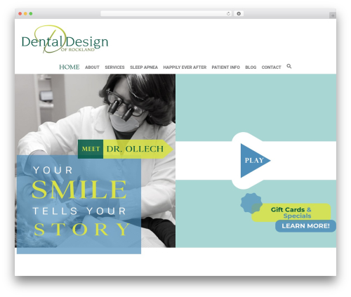 Theme WordPress DentalCMO - drollech.com