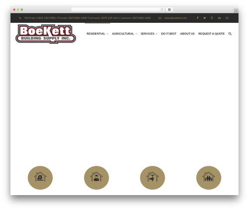 Theme WordPress Webuild - boekett.com