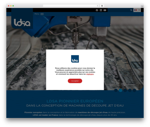WordPress theme Lézards'Création - ldsa-france.com