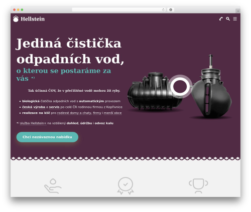HellStein WordPress theme - hellstein.cz