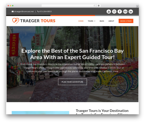 Iceberg core WordPress plugin - traegertours.com