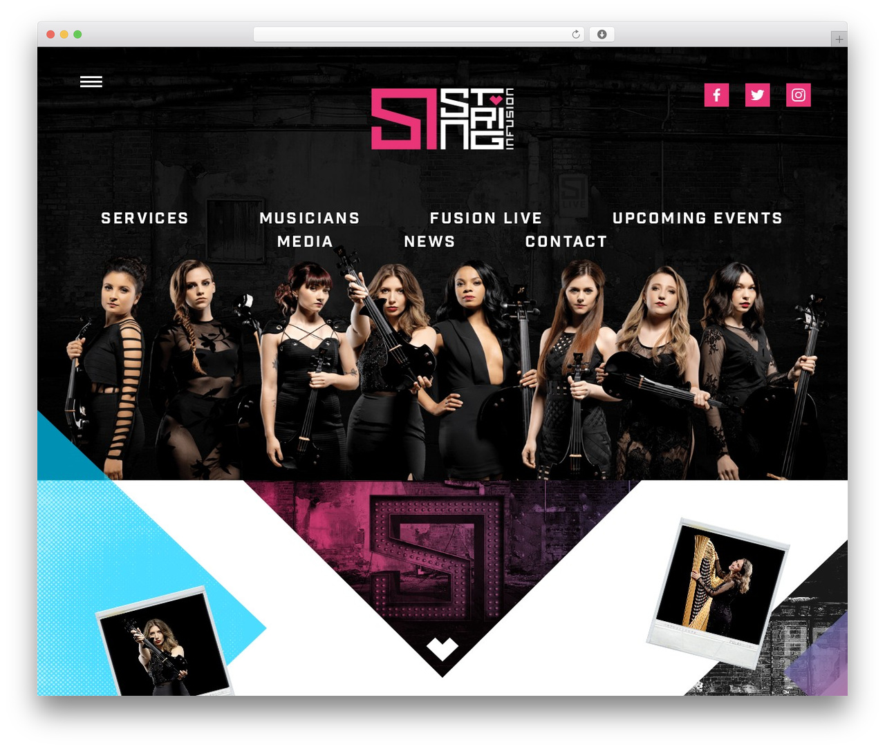 Theme WordPress String Infusion - stringinfusion.com