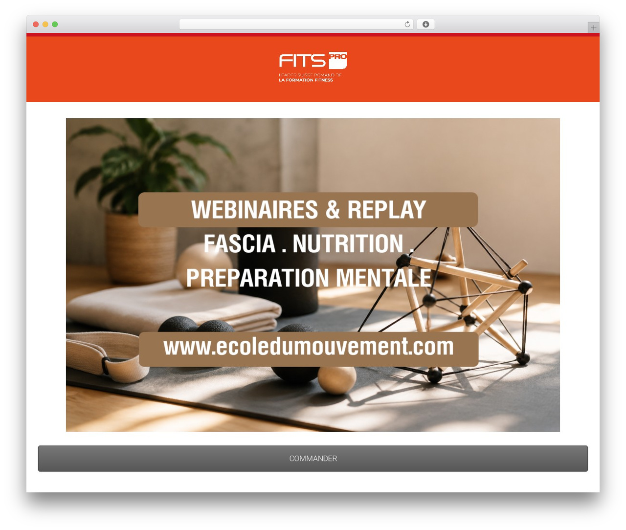Theme WordPress eventum - fitspro-events.com