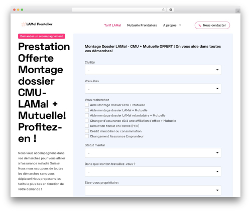 Pix settings WordPress plugin - souscription-lamal-frontalier.ch