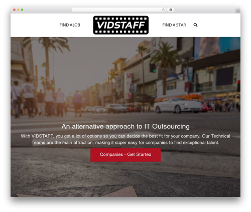 WordPress theme Beaver Builder Theme - vidstaff.com