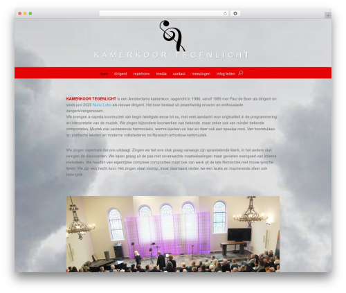 WordPress theme Divi - tegenlicht.nl