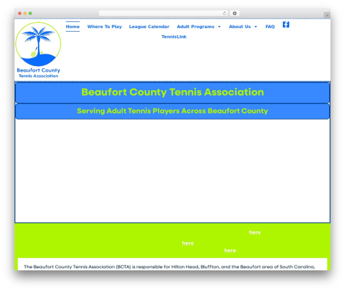 Hardypress WordPress plugin - bctatennis.org