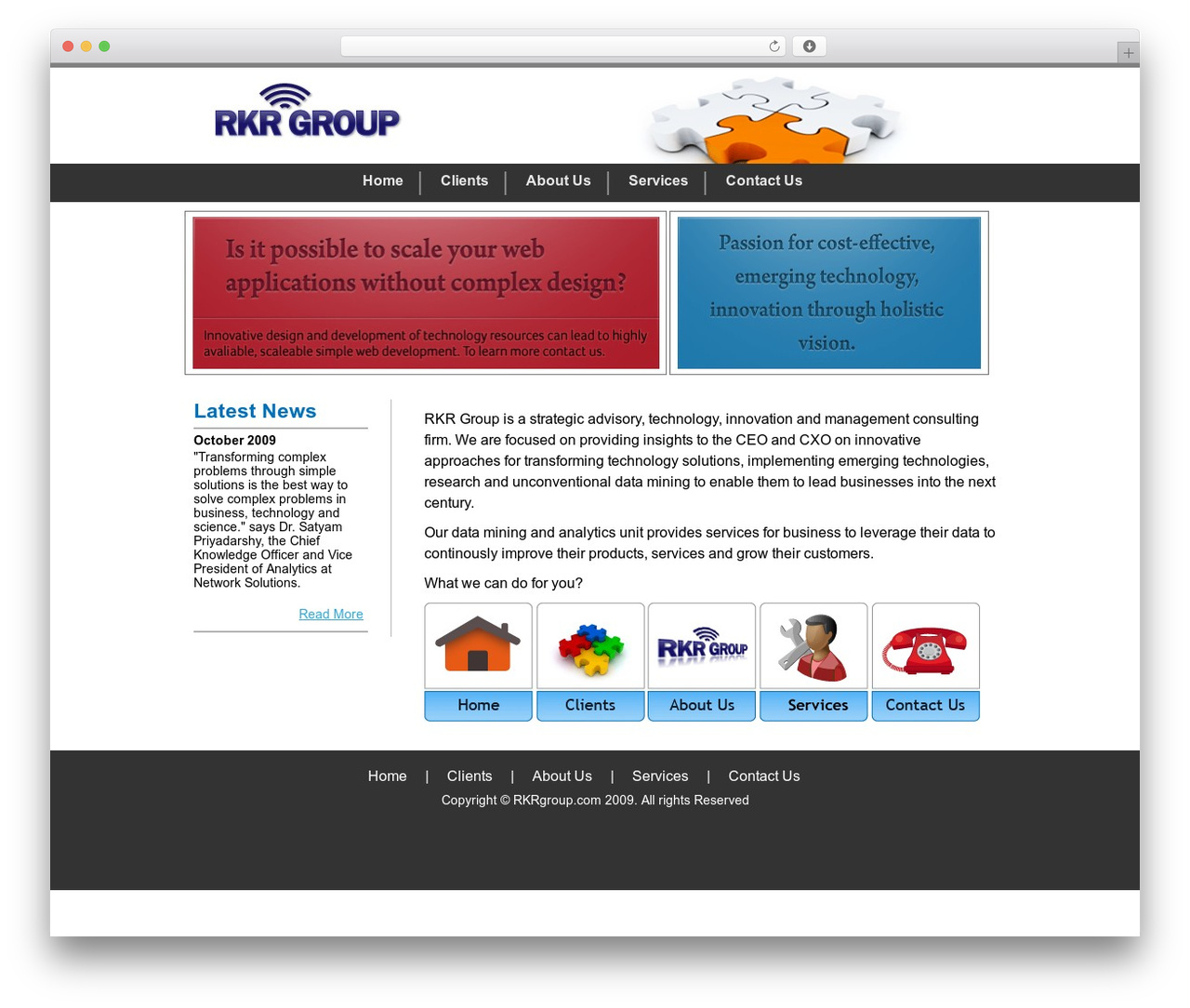WordPress theme Tropicala - rkrgroup.com