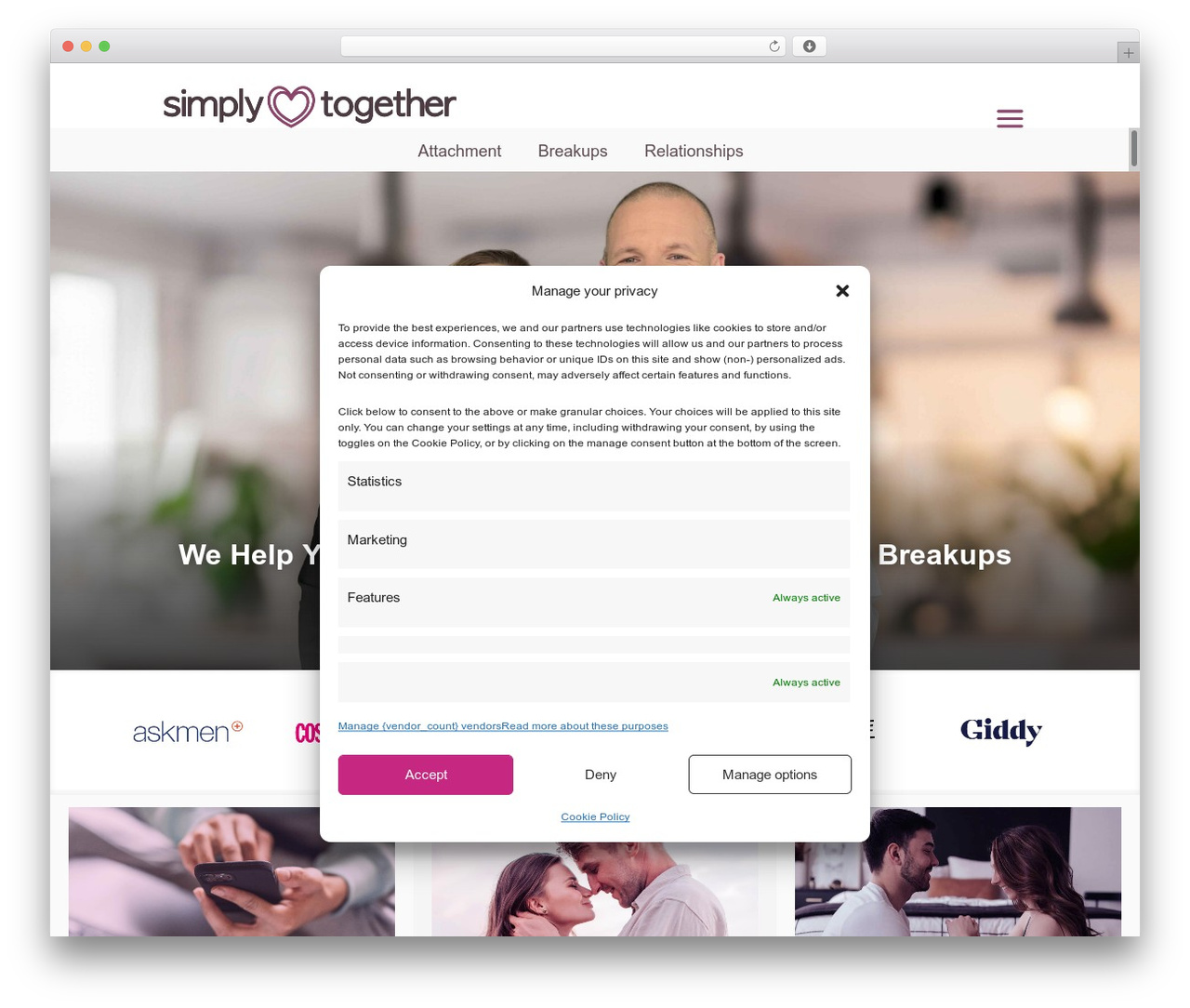 Divi best WordPress theme - www.simplytogether.co