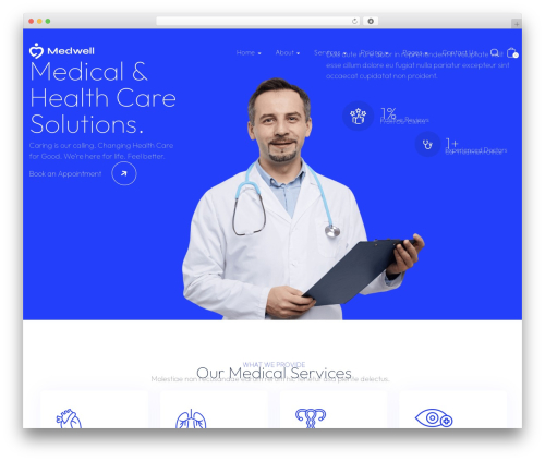 Medwell toolkit WordPress plugin - designingmedia.com/medwell