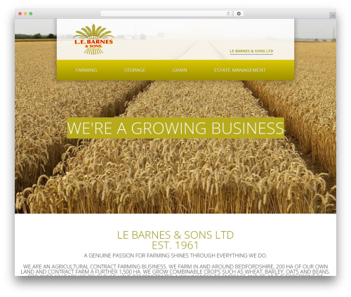 Theme WordPress cherry - barnesfarming.com