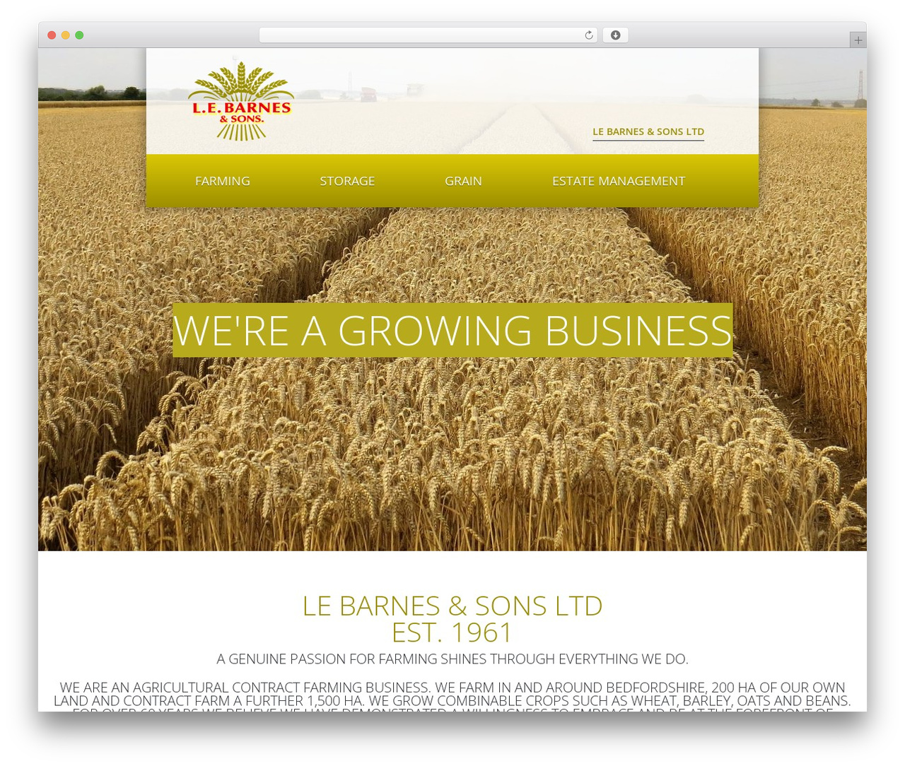 Theme WordPress cherry - barnesfarming.com