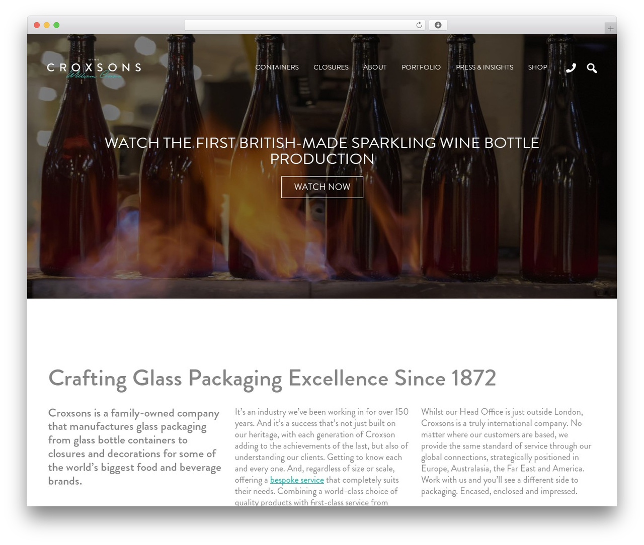 Theme WordPress ArmstrongB2B® Development Theme - croxsons.com