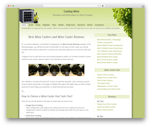 Theme WordPress ClickBump - coolingwine.com