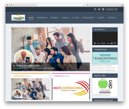 Theme WordPress Extra - iberochile.com